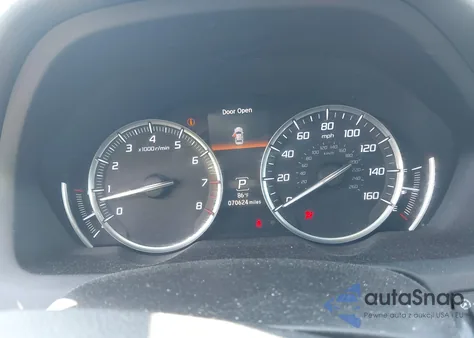 2016 Acura Tlx V6 Tech из США, поврежденный, VIN 19UUB2F54GA002592